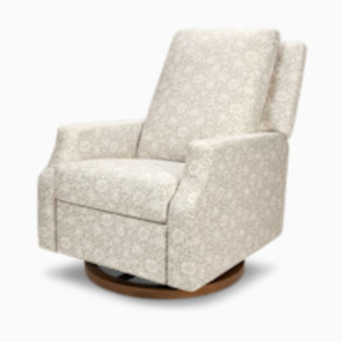 Namesake Morris & Co. x Namesake Crewe Recliner and Swivel Glider - Mallow In Ash Performance Eco-Weave
