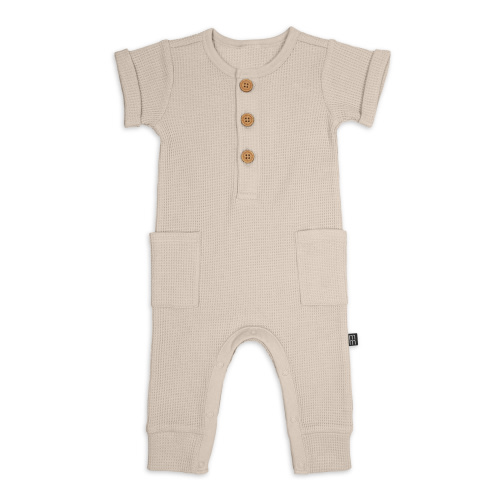 Modern Moments By Gerber Baby Girl Short Sleeve and Long Leg Romper, Sizes 0/3 Months-24 Months