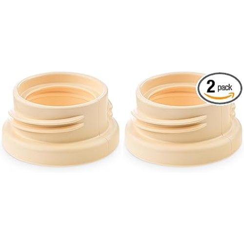 Spectra - Bottle Adapter for Narrow Baby Bottles - Compatible with Breast Shield for Spectra Milk Pump (Pack of 2)