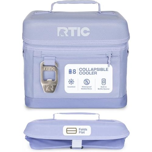 RTIC Everyday Cooler, Soft Sided Portable Insulated Cooling for Lunch, Beach, Drink, Beverage, Travel, Camping, Picnic, for Men and Women