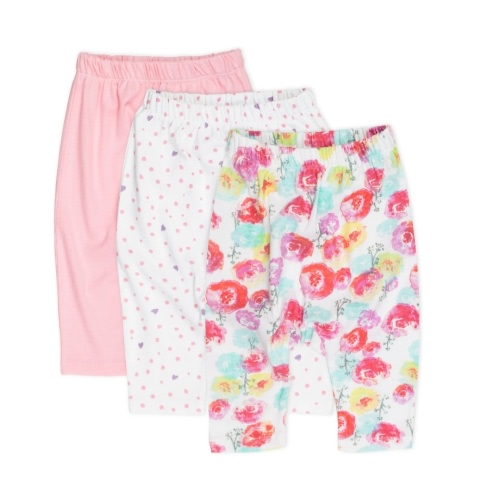 3-Pack Organic Cotton Harem Pants | Honest Baby Clothing