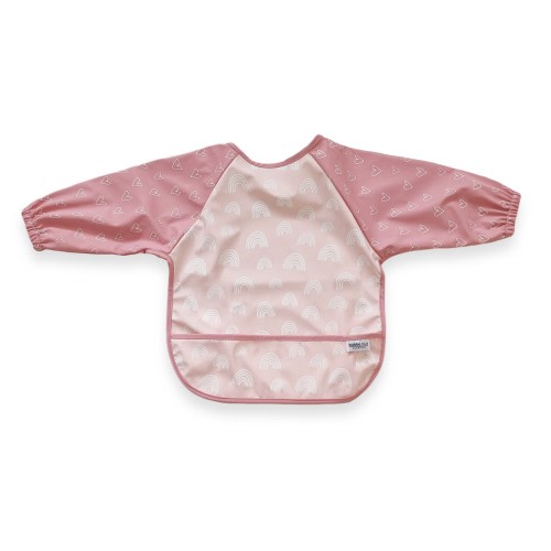 Bubba Blue Nordic Smock Bib Berry & Rose