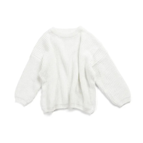 Chunky Knit Sweater - White – Hello Gracie Lou