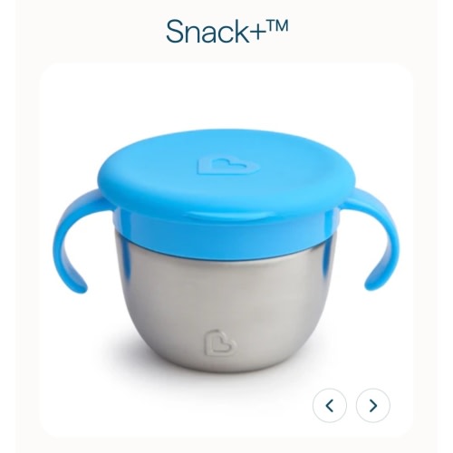 Snack+ Stainless Steel Snack Catcher® | Munchkin