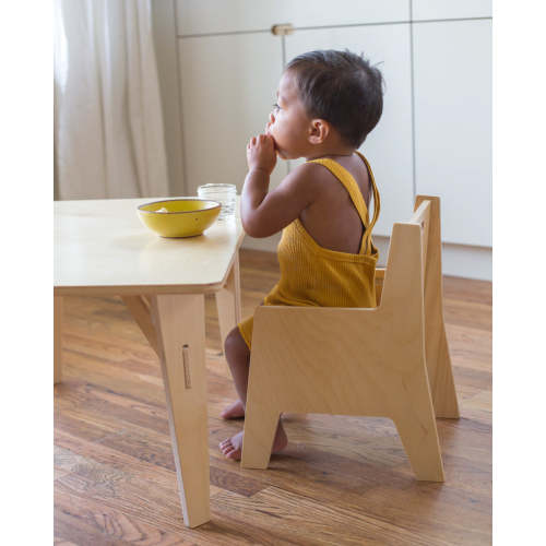 Adjustable Montessori Weaning Chair & Table Set