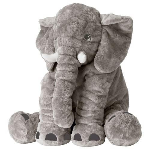 Wish | 5 Color Soft Elephant Pillow Plush Toys Decorative Animal Stuffed Dolls Plush Elephant Pillows Children Girls Kids Toys 40 CM