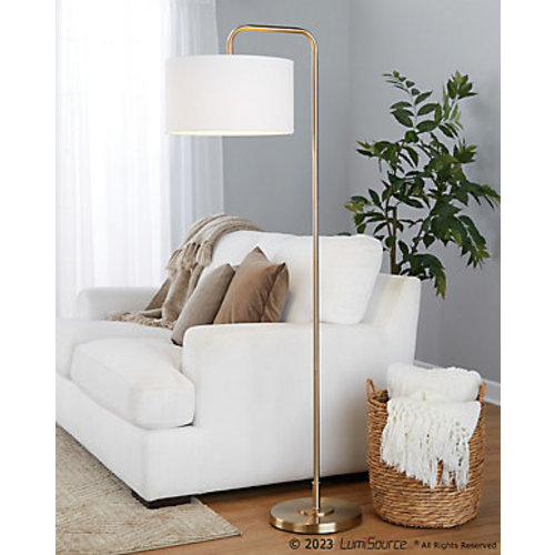 LumiSource Puck Arc Floor Lamp