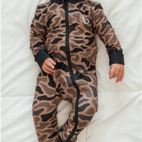 Baby Zip Up - Gauge Camo – BURLEBO