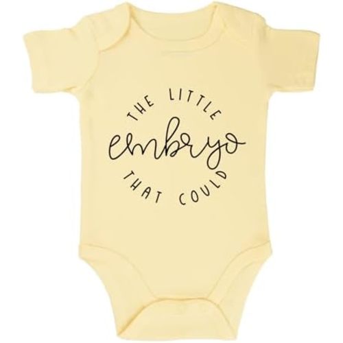 Unisex Infant Bodysuit - Pink - The Little Embryo That Could