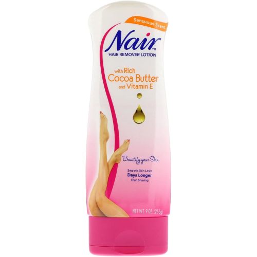 Nair Hair Removal Lotion, Cocoa Butter, 9 Ounce