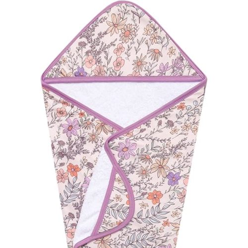 Copper Pearl Premium Knit Hooded Bath Towel Flora