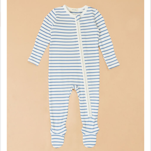 Jake Stripe Long Sleeve Footie