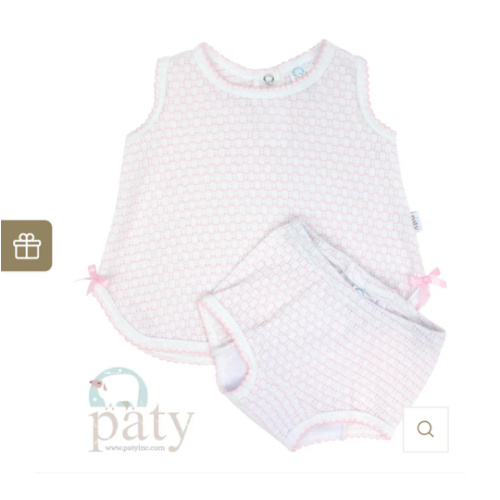 Sleeveless Top  Diaper Cover (Baby)