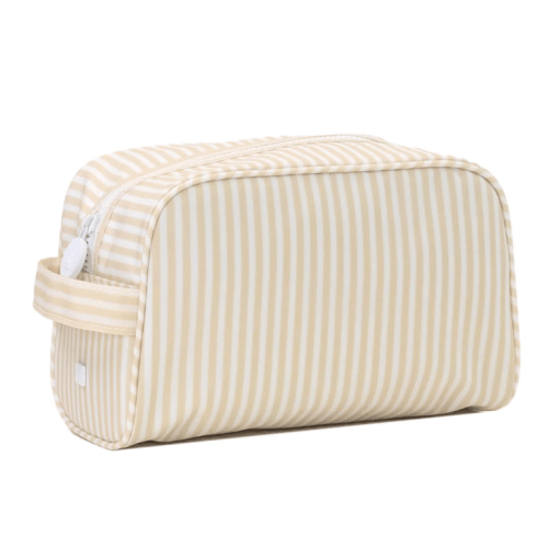 TRVL Stowaway Toiletry Bag - Pimlico Stripe Sand