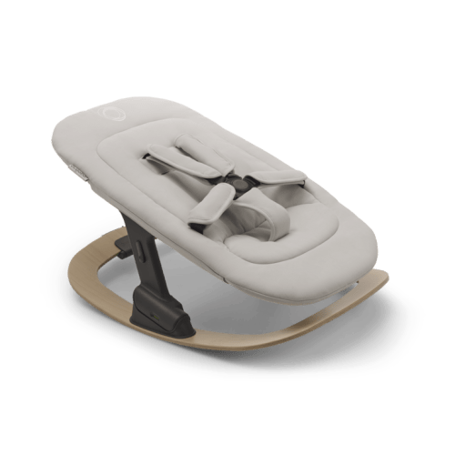 Bugaboo Giraffe Rocker Frame Neutral Wood - HipBabyGear