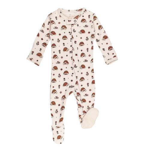 Tiny Tortoise | Organic Zipper Footie – L'ovedbaby