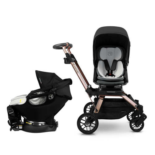 Orbit Baby Stroll & Ride Travel System - Black / Rose Gold