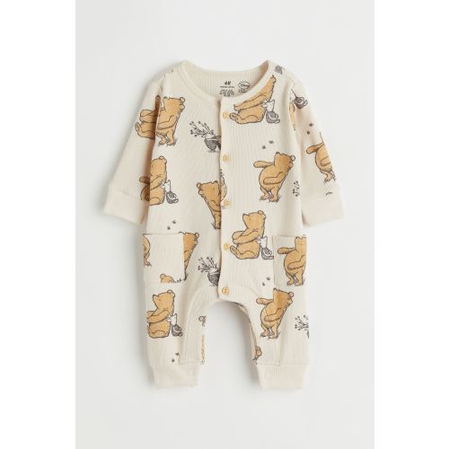 Ribbed Cotton Jumpsuit