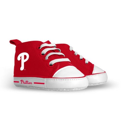Philadelphia Phillies Baby Fanatic High-Top Pre-Walkers, Unisex Infant Slip-On Sneakers
