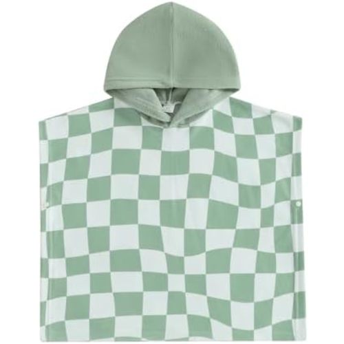 Baby Girls Boys Hooded Terry Beach Swimsuit Cover Up Toddler Baby Pool Bath Poncho Cloak Bathing Suit Cover-Up