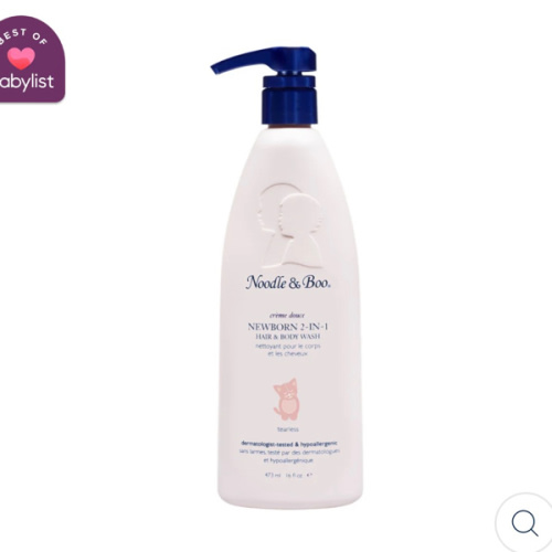 Newborn 2-in-1 Hair & Body Wash – Noodle & Boo