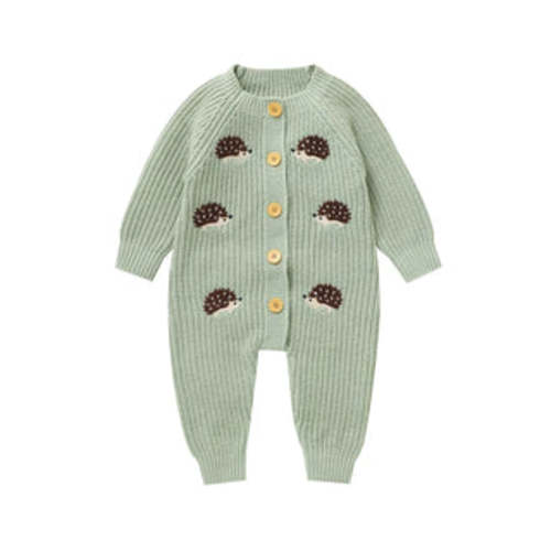 HEDGEHOG Knitted Jumpsuit - Hazel & Bo