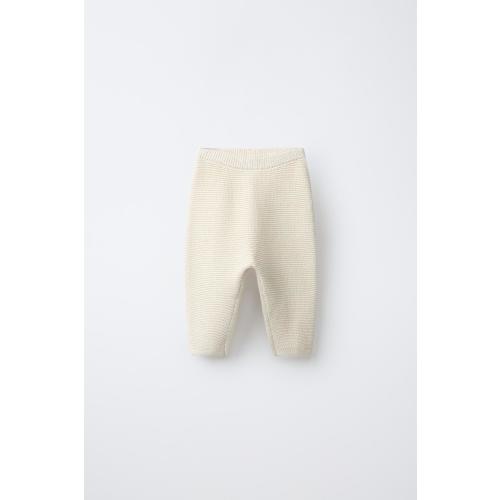 LINKS KNIT TROUSERS - Ecru | ZARA United States