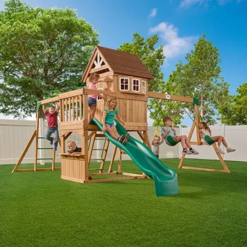 Backyard Discovery Edgewood Swing Set - Do It Yourself | Costco
