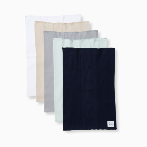 Burt's Bees Baby Organic Burp Cloth (5 Pack) - Midnight Blue