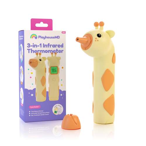3-in-1 Infrared Thermometer for Babies & Toddlers - Jax the Giraffe