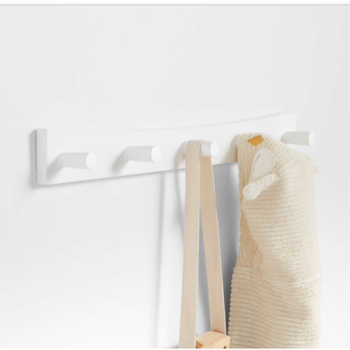 Hampshire White Wood Kids Wall Hooks