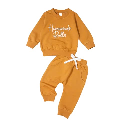 Christmas Toddler Baby Boy Outfit Gingerbread Sweatshirt Pants Cute My First Christmas Baby Boy Outifts