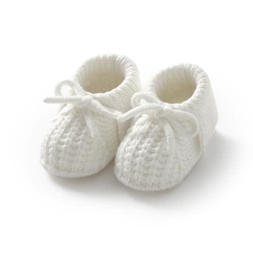 Baby Booties Newborn Boys Girls First Walkers Knit Infant Sock Shoes