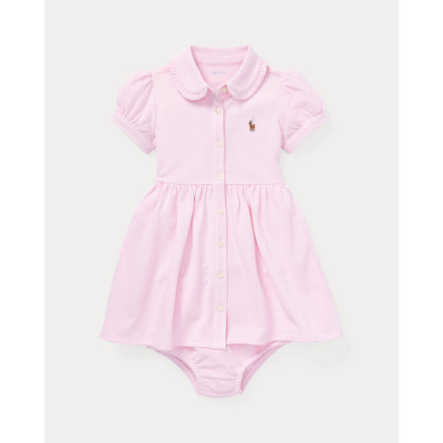 Knit Mesh Oxford Dress & Bloomer | Ralph Lauren