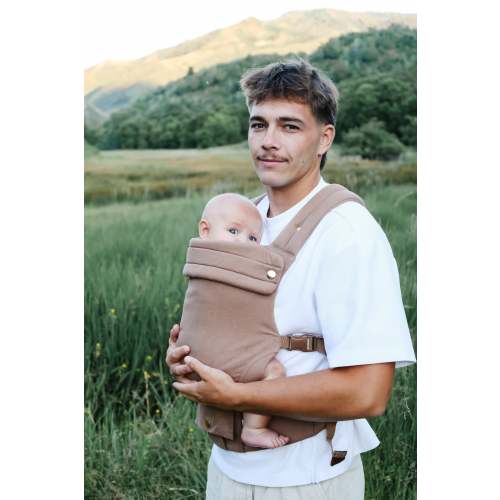 Monroe x Coco Desert - Cotton Linen Baby Carrier (7-35 lbs)