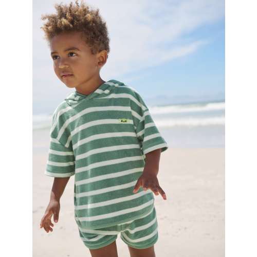 Sage Green Towelling Top and Short set (3mths-7yrs)
