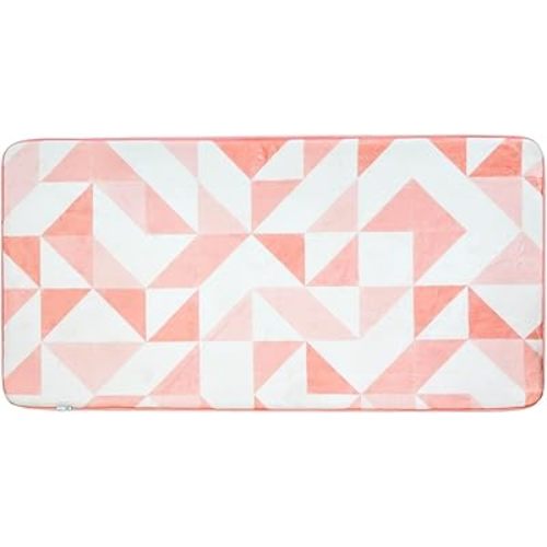 Copper Pearl Memory Foam Bath Mat - Cute Bath Mat and Bath Kneeling Pad for Bathing Baby - Plush Top Layer - 40"x20" - Comfortable Kneeling Pad for Bathing Baby - Sunset