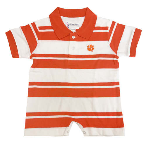 Clemson Infant Rugby Romper