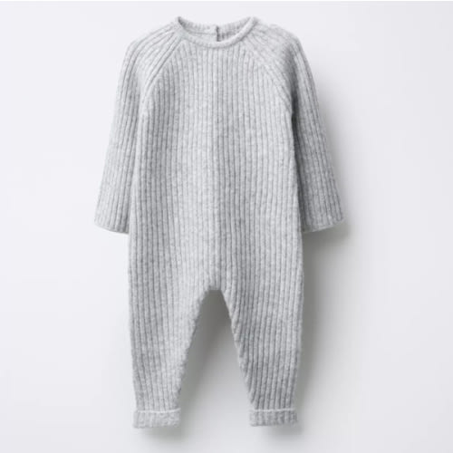 Ribbed Knit Jumpsuit