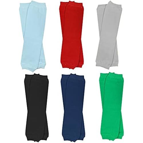 juDanzy 6 Pairs of Baby, Toddler and Child Leg Warmers