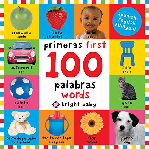 Macmillan Publishers First 100 Words / Primera 100 Palabras (Spanish-English Bilingual)