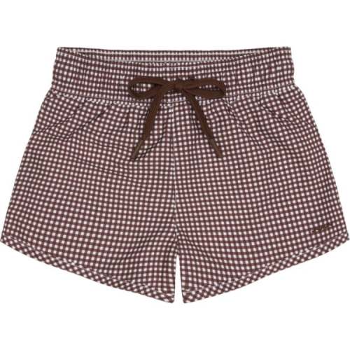 boys cocoa gingham boardie - Minnow | Maisonette