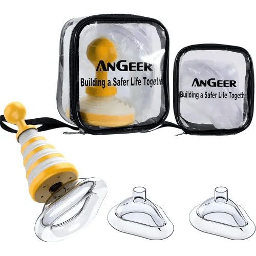 Portable Home Kit 1Pack, Foldable Organizer Pouch for Travel, Home & Daily Storage, Orange