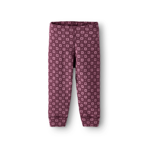 Baby merino wool leggings with Nordic pattern - $28.99 - Dilling