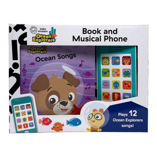 Baby Einstein Ocean Explorers - Ocean Songs Book and Musical Phone Box Set