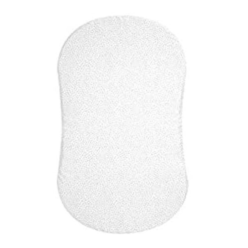 Amazon.com : HALO Bassinest Fitted Sheet – Soft Fitted Bassinet Sheet for Baby – 30” x 16” Pre-Shrunk 100% Cotton Crib Sheet – Breathable Bedtime Sheet for Babies, Pebble : Baby