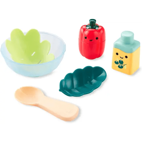 Skip Hop Baby Bath Toy Tub-to-Table Café Prep & Serve Salad Set Bathtub Sensory Development Toy Age 12m+