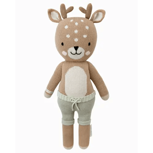 cuddle + kind Elliott the fawn