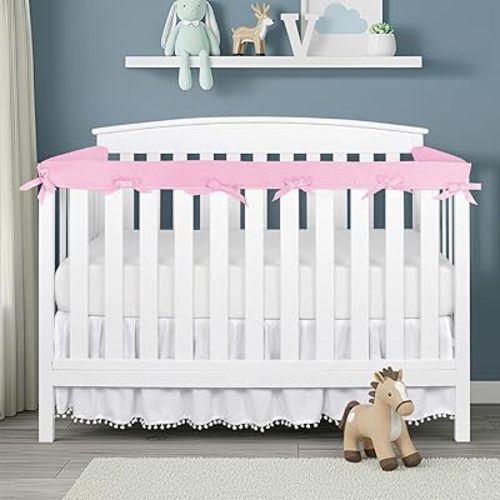 3Pcs Corner Edge Protector Strip, Soft Furniture Guards,-3 Pieces,Long Pieces (Length 51 in,width7in,2 Short Pieces (Length 27.5 in,Width 7 in), (Pink)