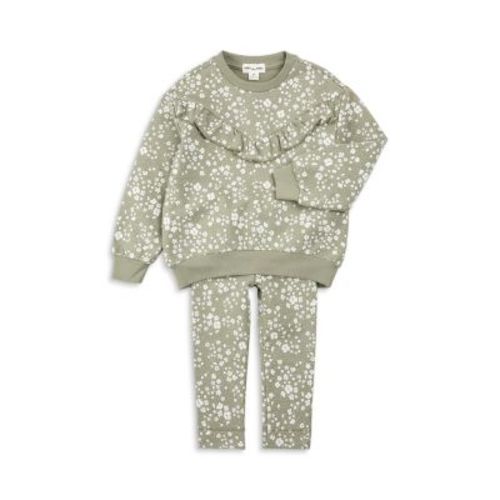 Girls' Printed Long Sleeved Top & Leggings Set - Baby